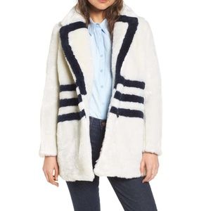 J.Crew Yuna Teddy Faux Fur Jacket